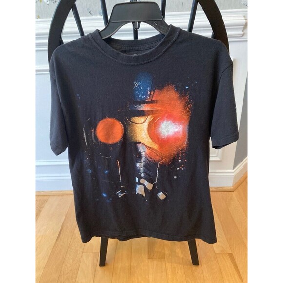 Guardians Of The Universe Star Lord Short Sleeve Mens Black Medium Chris Pratt - Picture 1 of 4